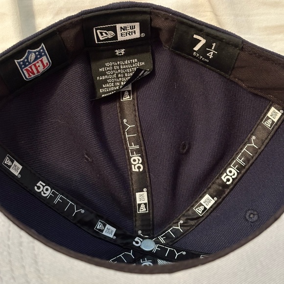 Houston Texans New Era fitted cap. 7 1/4. Great condition. - Picture 2 of 3